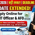 OdiAlert-Latest Odisha Government Jobs,Results & Admit Card 16 IBPS SO Recruitment 2026 Deadline Extended - Apply Online for 745 IT Officer, Agricultural Field Officer